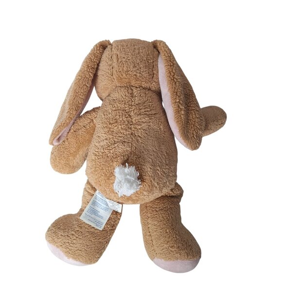 Build-A-Bear Pawlette Tan Brown Bunny Rabbit Plush Floppy Ears Easter 2014 15" - Picture 3 of 6
